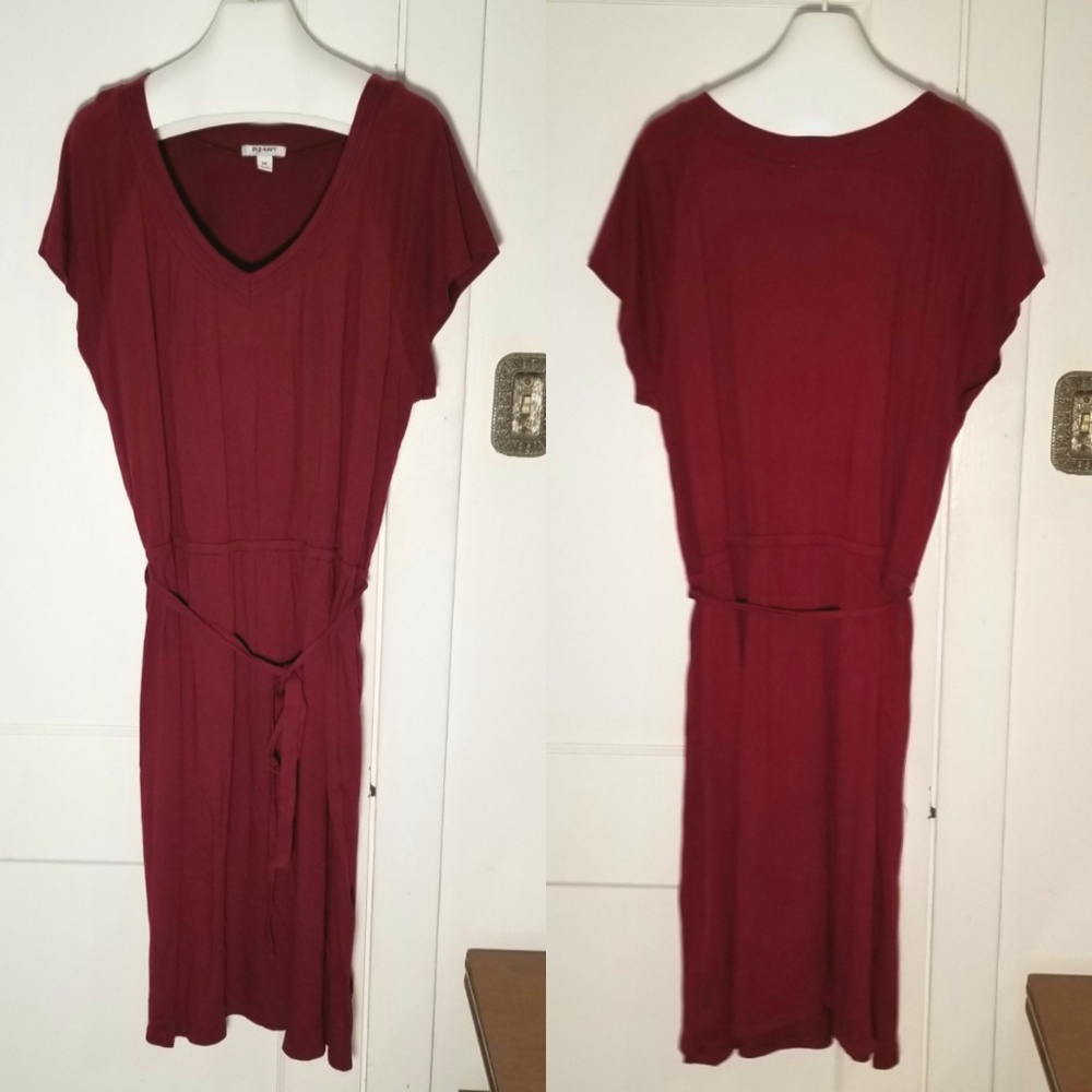 Old Navy Tie-Belt Dress 4X